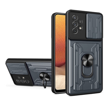 Sliding Camshield Card Phone Case, For Samsung Galaxy A33 5G, For Samsung Galaxy A53 5G, For Samsung Galaxy A22 4G