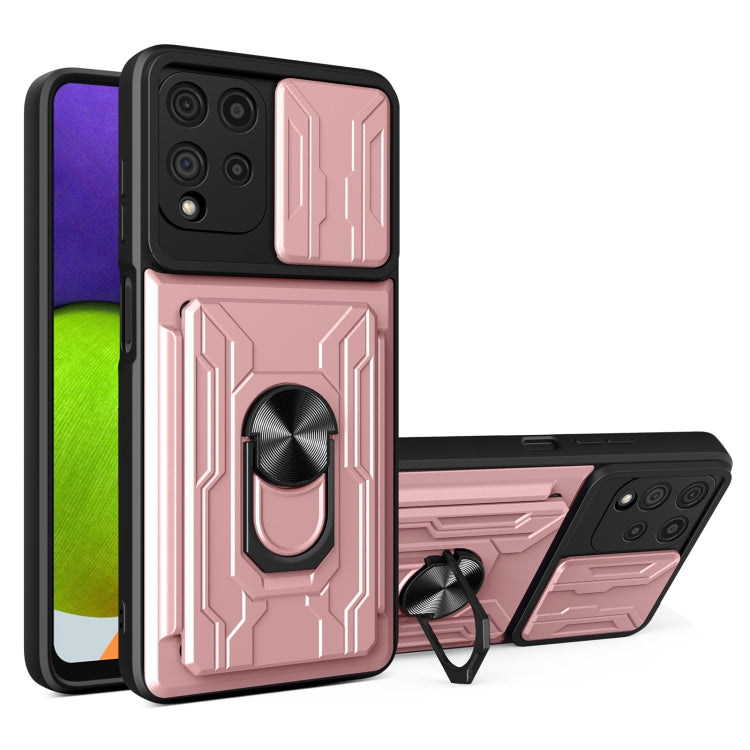 Sliding Camshield Card Phone Case, For Samsung Galaxy A33 5G, For Samsung Galaxy A53 5G, For Samsung Galaxy A22 4G