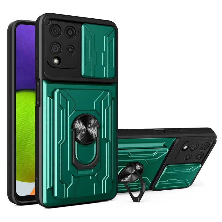 Sliding Camshield Card Phone Case, For Samsung Galaxy A33 5G, For Samsung Galaxy A53 5G, For Samsung Galaxy A22 4G