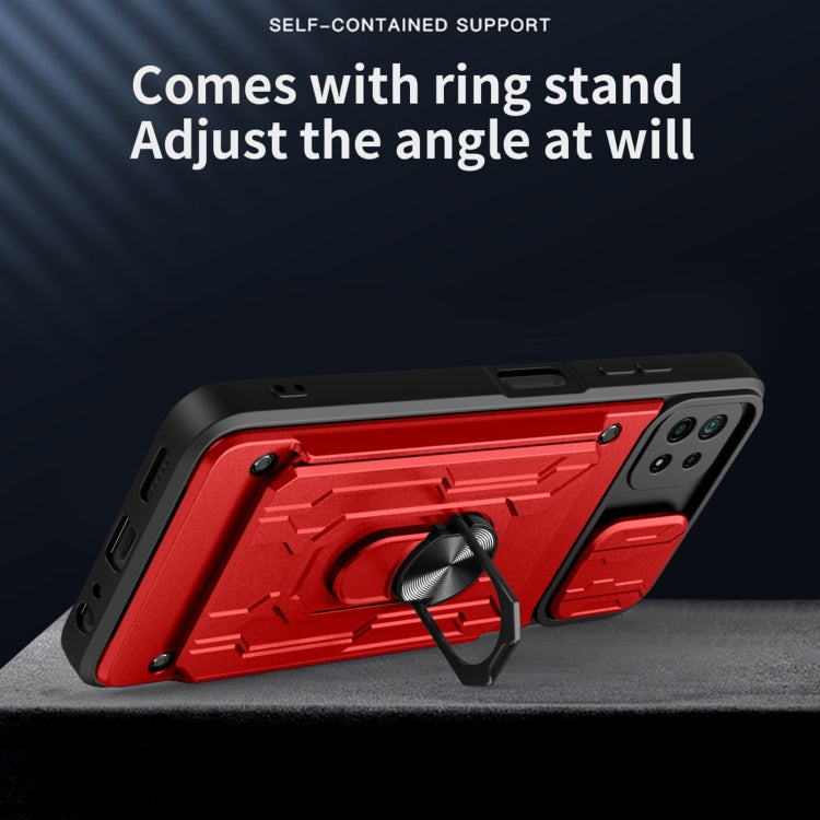 Sliding Camshield Card Phone Case, For Samsung Galaxy A22 5G, For Samsung Galaxy S21 5G, For Samsung Galaxy S21+ 5G