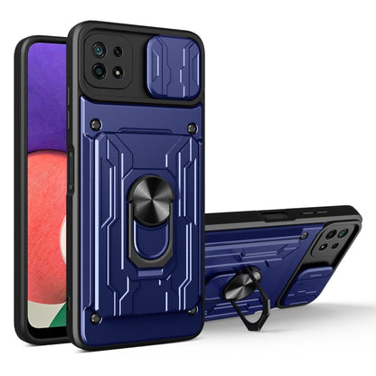 Sliding Camshield Card Phone Case, For Samsung Galaxy A22 5G, For Samsung Galaxy S21 5G, For Samsung Galaxy S21+ 5G