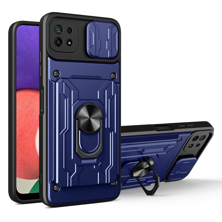 Sliding Camshield Card Phone Case, For Samsung Galaxy A22 5G, For Samsung Galaxy S21 5G, For Samsung Galaxy S21+ 5G