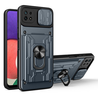 Sliding Camshield Card Phone Case, For Samsung Galaxy A22 5G, For Samsung Galaxy S21 5G, For Samsung Galaxy S21+ 5G