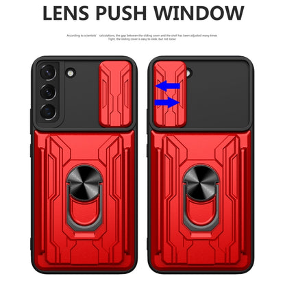 Sliding Camshield Card Phone Case, For Samsung Galaxy S22 5G, For Samsung Galaxy S22+ 5G