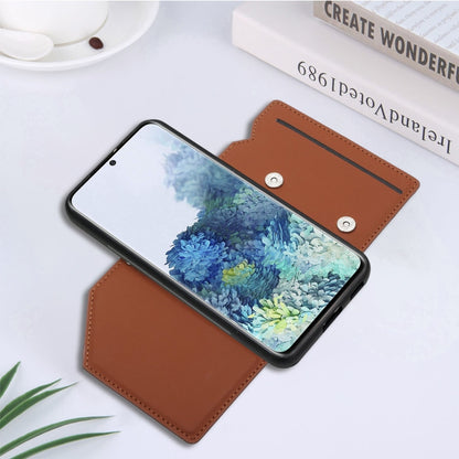 Skin Feel PU + TPU + PC Phone Case with Card Slots