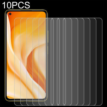 10 PCS 0.26mm 9H 2.5D Tempered Glass Film