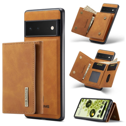 DG.MING M1 Series 3-Fold Multi Card Wallet + Magnetic Back Cover Case