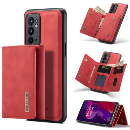 DG.MING M1 Series 3-Fold Multi Card Wallet + Magnetic Back Cover Case, For Google Pixel 6 Pro, For OnePlus 9RT 5G