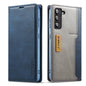 LC.IMEEKE LC-001 Series PU + TPU Color Matching Frosted Leather Phone Case