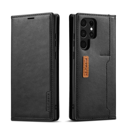 LC.IMEEKE LC-001 Series PU + TPU Color Matching Frosted Leather Phone Case