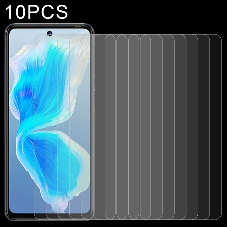 10 PCS 0.26mm 9H 2.5D Tempered Glass Film