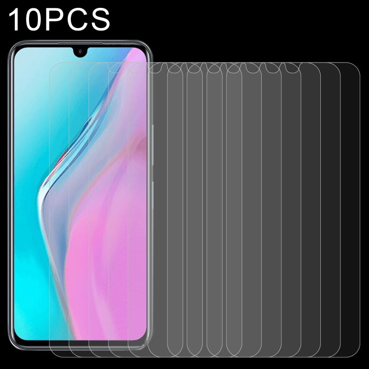 10 PCS 0.26mm 9H 2.5D Tempered Glass Film