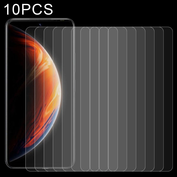 10 PCS 0.26mm 9H 2.5D Tempered Glass Film