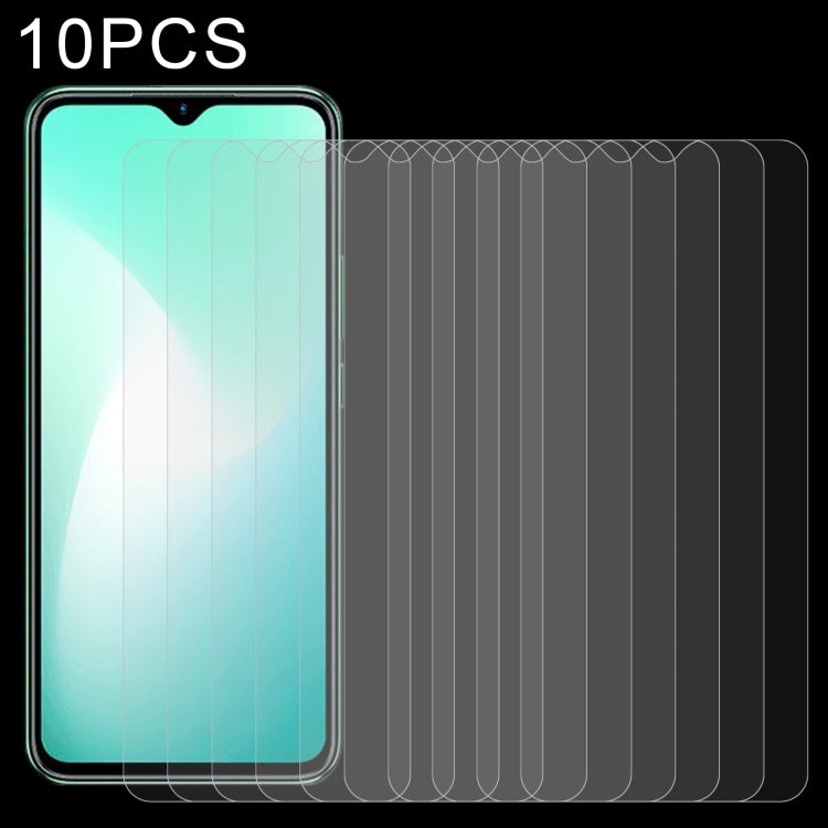 10 PCS 0.26mm 9H 2.5D Tempered Glass Film