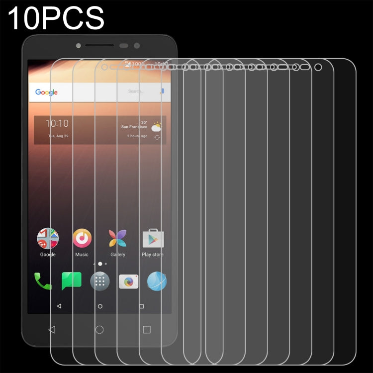 10 PCS 0.26mm 9H 2.5D Tempered Glass Film, For Sharp Aquos S3 (10 PCS), For Alcatel Hero N3 8020 (10 PCS), For Sharp Aquos Sense 3 (10 PCS), For Alcatel A3 (10 PCS), For Alcatel A3 XL (10 PCS), For Honor 8 Lite (10 PCS), For Alcatel A5 LED (10 PCS)    ...