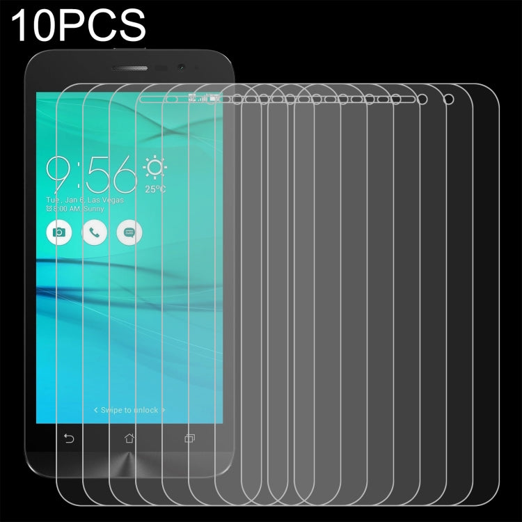 10 PCS 0.26mm 9H 2.5D Tempered Glass Film