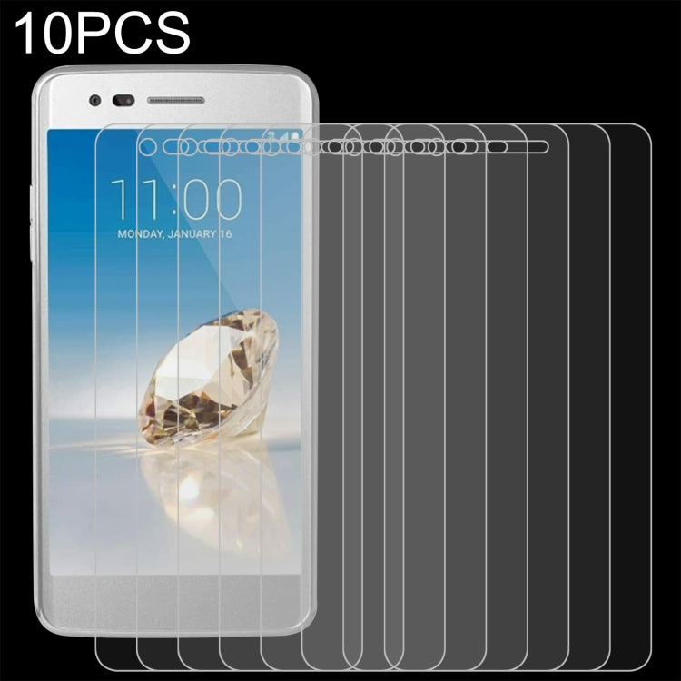 10 PCS 0.26mm 9H 2.5D Tempered Glass Film, For Alcatel Hero N3 8020 (10 PCS), For Sharp Aquos S3 (10 PCS), For Sharp Aquos Sense 3 (10 PCS), For Alcatel A3 (10 PCS), For Alcatel A3 XL (10 PCS), For Honor 8 Lite (10 PCS)���������������������������������...