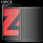 10 PCS 0.26mm 9H 2.5D Tempered Glass Film, For Sony Xperia Z3v (10 PCS), For LG X500 (10 PCS), For Samsung Z4 (10 PCS)