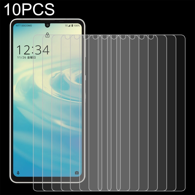 10 PCS 0.26mm 9H 2.5D Tempered Glass Film, For Alcatel Hero N3 8020 (10 PCS), For Sharp Aquos S3 (10 PCS), For Sharp Aquos Sense 3 (10 PCS), For Alcatel A3 (10 PCS), For Alcatel A3 XL (10 PCS), For Honor 8 Lite (10 PCS)���������������������������������...