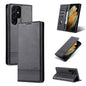 AZNS Magnetic Calf Texture Horizontal Flip Leather Phone Case, For Samsung Galaxy S22 Ultra 5G