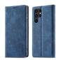 LC.IMEEKE Soft PU + TPU Magnetic Skin-friendly Feeling Leather Phone Case, For Samsung Galaxy S22 Ultra, For Samsung Galaxy S22