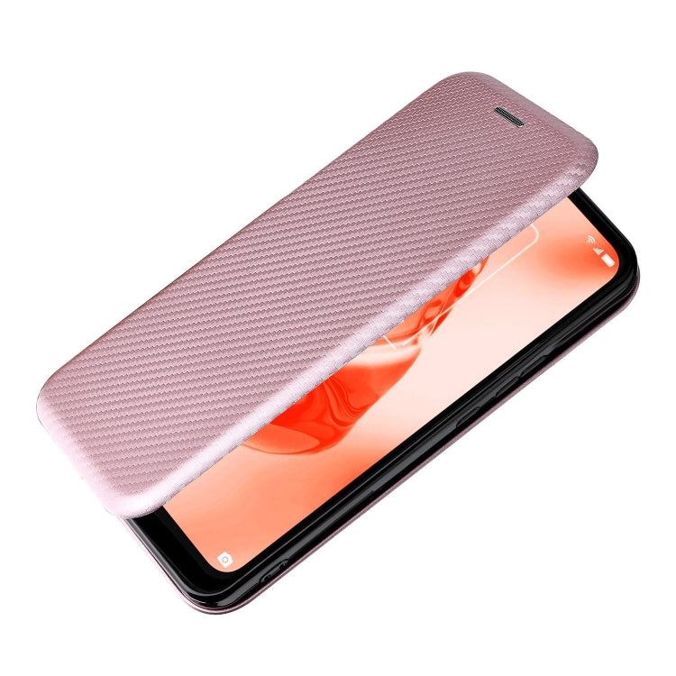 Carbon Fiber Texture Magnetic Horizontal Flip Leather Phone Case, For TCL 205, For Motorola Moto G200 5G / Edge S30, For ZTE Libero 5G II