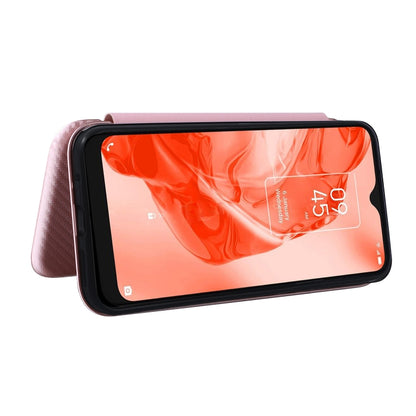 Carbon Fiber Texture Magnetic Horizontal Flip Leather Phone Case, For TCL 205, For Motorola Moto G200 5G / Edge S30, For ZTE Libero 5G II