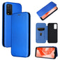 Carbon Fiber Texture Magnetic Horizontal Flip Leather Phone Case, For TCL 205, For Motorola Moto G200 5G / Edge S30, For ZTE Libero 5G II