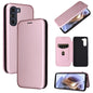 Carbon Fiber Texture Magnetic Horizontal Flip Leather Phone Case, For TCL 205, For Motorola Moto G200 5G / Edge S30, For ZTE Libero 5G II