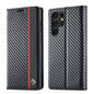 LC.IMEEKE Carbon Fiber Horizontal Flip Leather Phone Case, For Samsung Galaxy A13 5G, For Samsung Galaxy S22 Ultra 5G