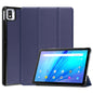 Three-folding Holder Custer Texture Leather Tablet Case, For Lenovo Tab P12 Pro 12.6, For Nokia  T20, For TCL Tab 10s