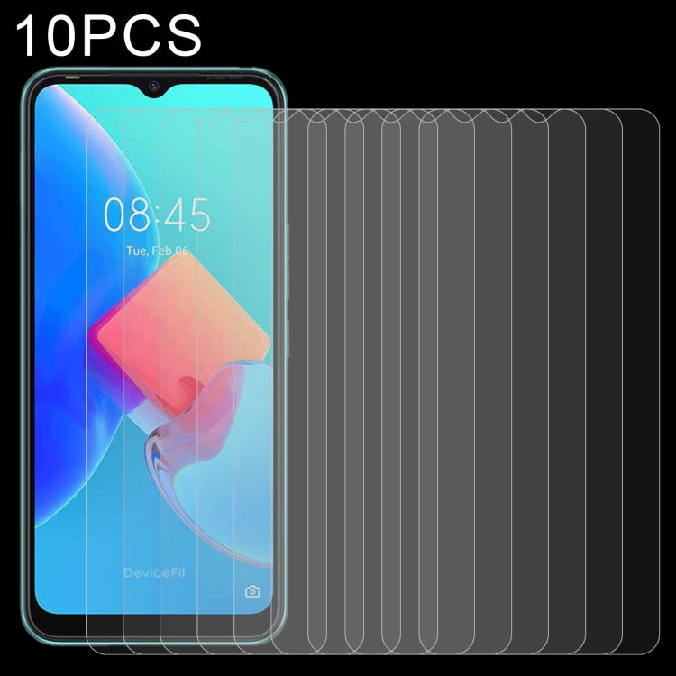 10 PCS 0.26mm 9H 2.5D Tempered Glass Film