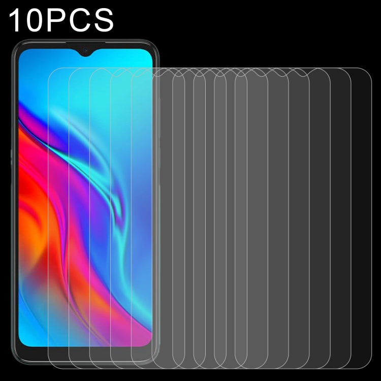 10 PCS 0.26mm 9H 2.5D Tempered Glass Film