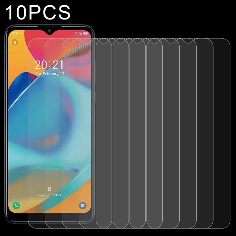 10 PCS 0.26mm 9H 2.5D Tempered Glass Film