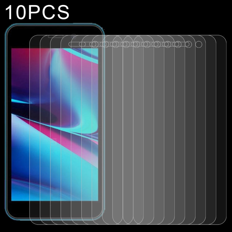 10 PCS 0.26mm 9H 2.5D Tempered Glass Film