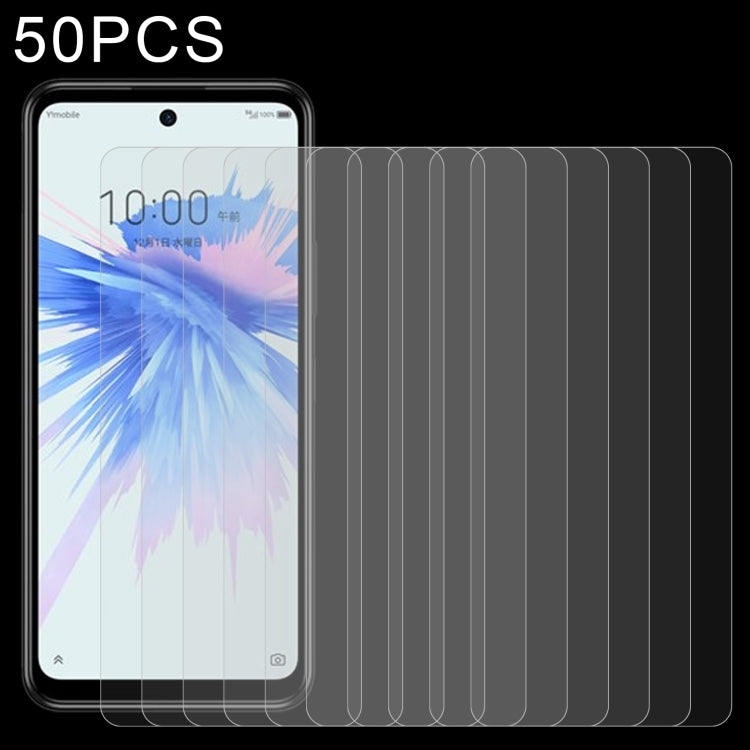 50 PCS 0.26mm 9H 2.5D Tempered Glass Film, For Oukitel C19 Pro (50 PCS), For ZTE Libero 5G II (50 PCS), For Oukitel WP12 Pro (50 PCS)