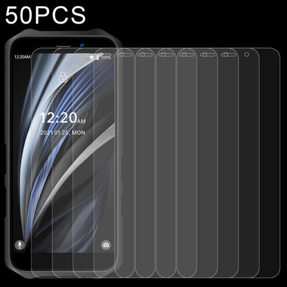 50 PCS 0.26mm 9H 2.5D Tempered Glass Film, For Oukitel C19 Pro (50 PCS), For ZTE Libero 5G II (50 PCS), For Oukitel WP12 Pro (50 PCS)