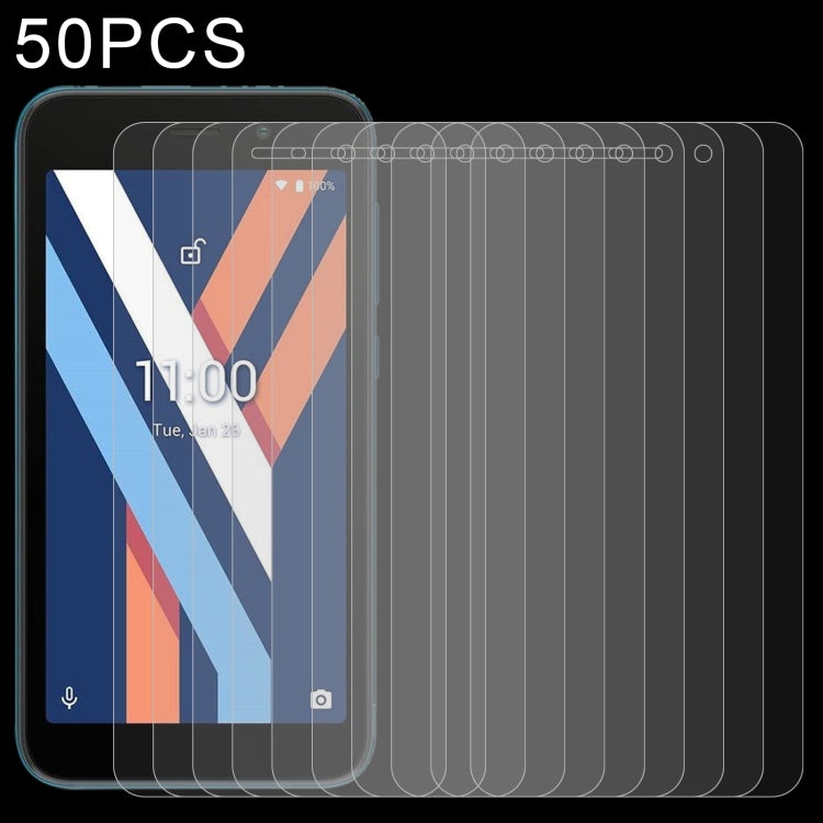 50 PCS 0.26mm 9H 2.5D Tempered Glass Film, For BLU Studio X10+ (50 PCS), For BLU Studio X10L (50 PCS), For BLU C7 (50 PCS), For BLU G50 Plus (50 PCS), For Wiko Y52 (50 PCS), For BLU G60 (50 PCS), For Wiko Sunny 5 Lite (50 PCS), For BLU G80 (50 PCS)    ...