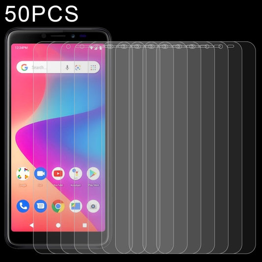 50 PCS 0.26mm 9H 2.5D Tempered Glass Film, For BLU Studio X10+ (50 PCS), For BLU Studio X10L (50 PCS), For BLU C7 (50 PCS), For BLU G50 Plus (50 PCS), For Wiko Y52 (50 PCS), For BLU G60 (50 PCS), For Wiko Sunny 5 Lite (50 PCS), For BLU G80 (50 PCS)    ...