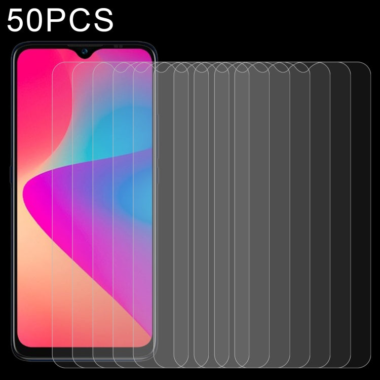 50 PCS 0.26mm 9H 2.5D Tempered Glass Film, For BLU Studio X10+ (50 PCS), For BLU Studio X10L (50 PCS), For BLU C7 (50 PCS), For BLU G50 Plus (50 PCS), For Wiko Y52 (50 PCS), For BLU G60 (50 PCS), For Wiko Sunny 5 Lite (50 PCS), For BLU G80 (50 PCS)    ...