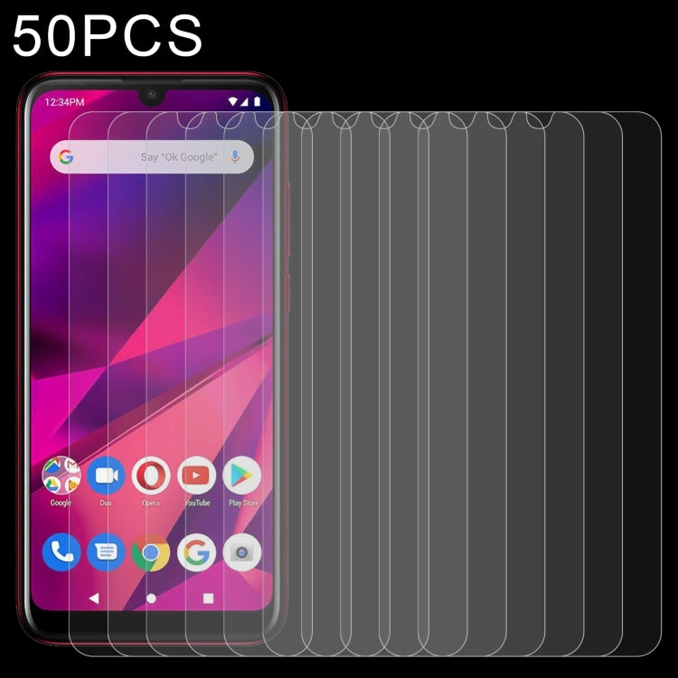 50 PCS 0.26mm 9H 2.5D Tempered Glass Film, For BLU Studio X10+ (50 PCS), For BLU Studio X10L (50 PCS), For BLU C7 (50 PCS), For BLU G50 Plus (50 PCS), For Wiko Y52 (50 PCS), For BLU G60 (50 PCS), For Wiko Sunny 5 Lite (50 PCS), For BLU G80 (50 PCS)    ...