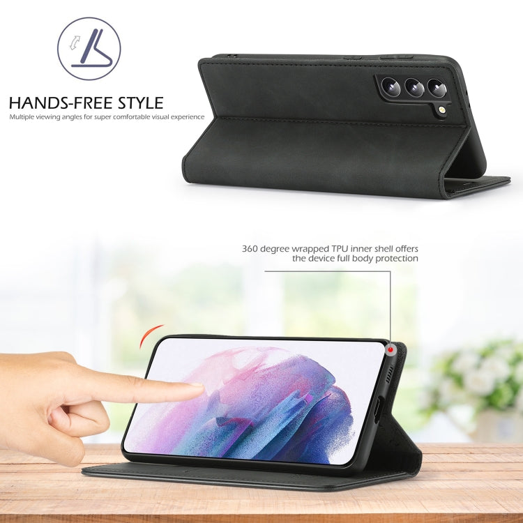 LC.IMEEKE Soft PU + TPU Magnetic Skin-friendly Feeling Leather Phone Case