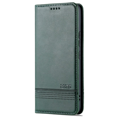 AZNS Magnetic Calf Texture Horizontal Flip Leather Phone Case