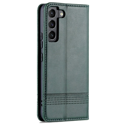 AZNS Magnetic Calf Texture Horizontal Flip Leather Phone Case