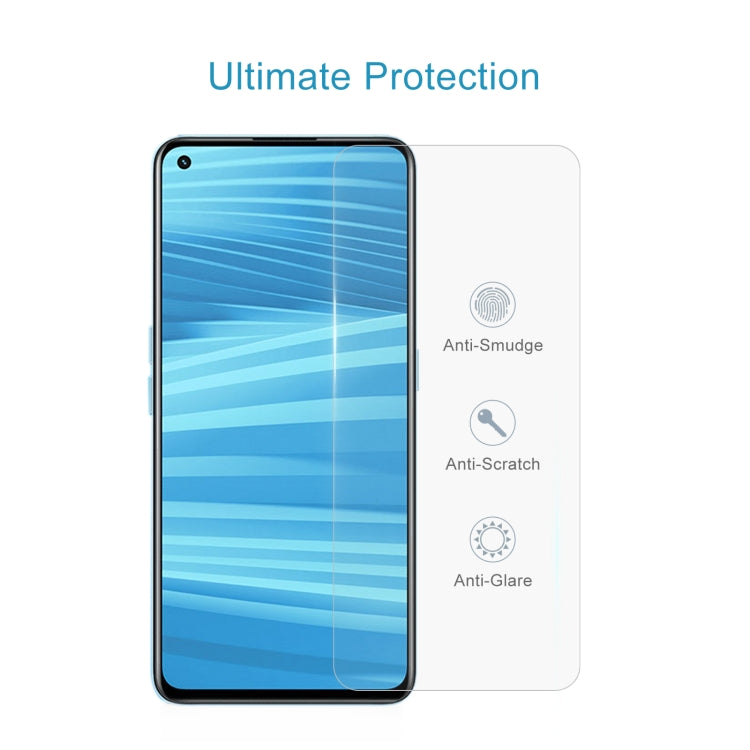 10pcs 0.26mm 9H 2.5D Tempered Glass Film For Realme GT2