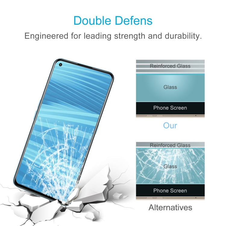 10pcs 0.26mm 9H 2.5D Tempered Glass Film For Realme GT2