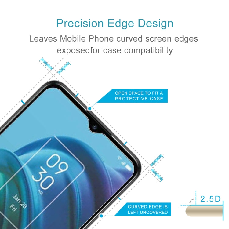 50pcs 0.26mm 9H 2.5D Tempered Glass Film For Realme GT2, For TCL 30 XE 5G / 30 5G (50 PCS), For TCL 30 V 5G (50 PCS), For Nokia 9 PureView (50 PCS), For LG V50S ThinQ 5G(50 PCS), For OPPO Realme GT2 Pro (50 PCS), For OPPO K5 (50 PCS)                   ...