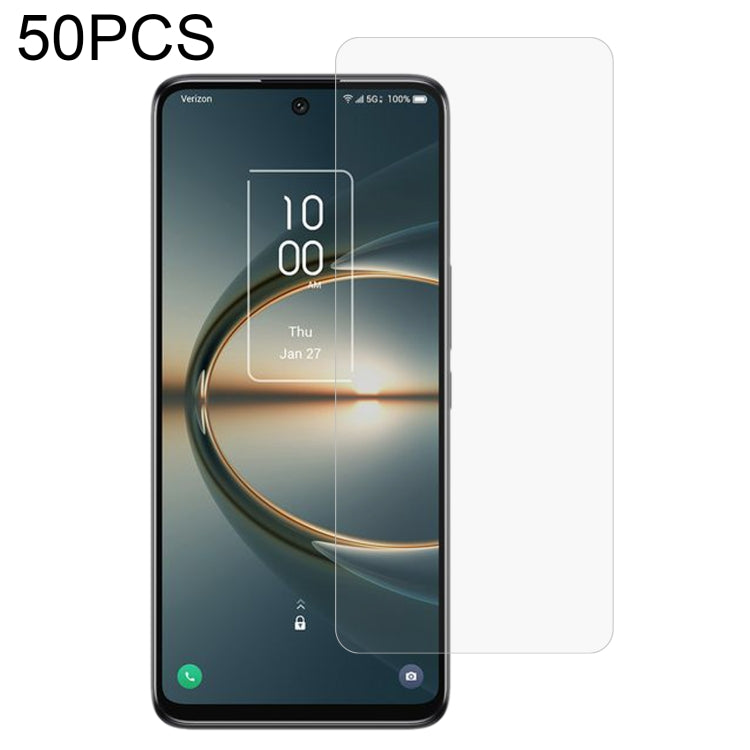 50pcs 0.26mm 9H 2.5D Tempered Glass Film For Realme GT2, For TCL 30 XE 5G / 30 5G (50 PCS), For TCL 30 V 5G (50 PCS), For Nokia 9 PureView (50 PCS), For LG V50S ThinQ 5G(50 PCS), For OPPO Realme GT2 Pro (50 PCS), For OPPO K5 (50 PCS)                   ...