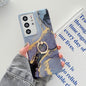 Ring Holder Glitter Marble Phone Case, For Samsung Galaxy S22 5G