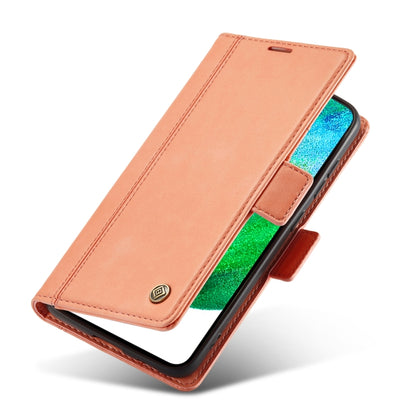 LC.IMEEKE PU + TPU Skin-friendly Feeling Leather Phone Case, For Samsung Galaxy S22+ 5G